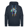 Image of Men's Elephant x Crown Hoodie - navy