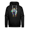 Image of Men's Elephant x Crown Hoodie - black