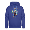 Image of Men's Elephant x Crown Hoodie - royal blue