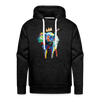 Image of Men's Elephant x Crown Hoodie - charcoal grey