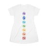 Image of Elephant Chakra T-shirt Dress