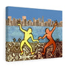 Image of City Dancers Canvas Print