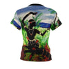 Image of Lotus Hand and Dancer Women's Cut & Sew Tee