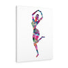 Image of Holi Hai Dancer Canvas Print