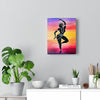 Image of Odissi at Sunrise Canvas Print