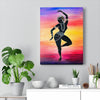 Image of Odissi at Sunrise Canvas Print