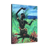 Image of Lotus Hand and Dancer Canvas Print