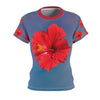 Image of Hibiscus Women's Cut & Sew Tee