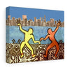 Image of City Dancers Canvas Print