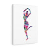 Image of Holi Hai Dancer Canvas Print
