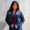 Image of Spring Flowers Denim Jacket