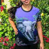 Image of Elephant Women's Cut & Sew Tee
