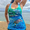 Image of Maui Turtle Women's Racerback Tank