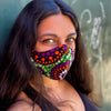 Image of African Print Fitted Face Mask