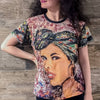 Image of Lady Keys Women's Cut & Sew Tee