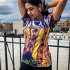 Image of Desi Print Women's Cut & Sew Tee