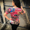 Image of Desi Patchwork Women's Cut & Sew Tee