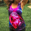 Image of Red Apsara Women's Racerback Tank