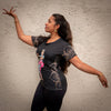 Image of Bharatanatyam Dancer Cut & Sew Tee