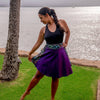 Image of Bespoke Purple Jungle Skirt