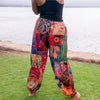 Image of Patchwork Harem Pants