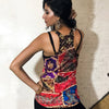 Image of Desi Patchwork Women's Racerback Tank