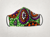 Image of African Print Fitted Face Mask