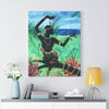 Image of Lotus Hand and Dancer Canvas Print