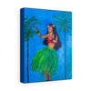 Image of Hula Dancer Canvas Print