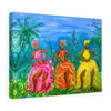 Image of Puerto Rican Dancers Canvas Gallery Print