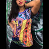 Image of Desi Print Women's Cut & Sew Tee