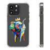 Image of Elephant X Crown Phone Case (Clear Cases)