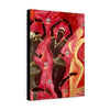 Image of 3 temple dancers Canvas Print
