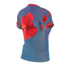 Image of Hibiscus Women's Cut & Sew Tee