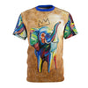 Image of Elephant x Crown Unisex Cut & Sew Tee