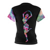 Image of Holi Hai Temple Dancer Women's Cut & Sew Tee