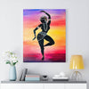 Image of Odissi at Sunrise Canvas Print