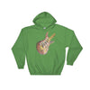 Image of Psychedelic Guitar Hooded Sweatshirt