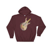 Image of Psychedelic Guitar Hooded Sweatshirt
