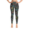 Image of Jungle Leaves Yoga Leggings