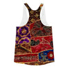 Image of Desi Patchwork Women's Racerback Tank