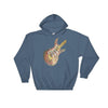 Image of Psychedelic Guitar Hooded Sweatshirt