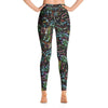 Image of Jungle Leaves Yoga Leggings
