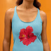 Image of Hibiscus Women's Racerback Tank