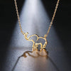 Image of Elephant Pendant Necklace