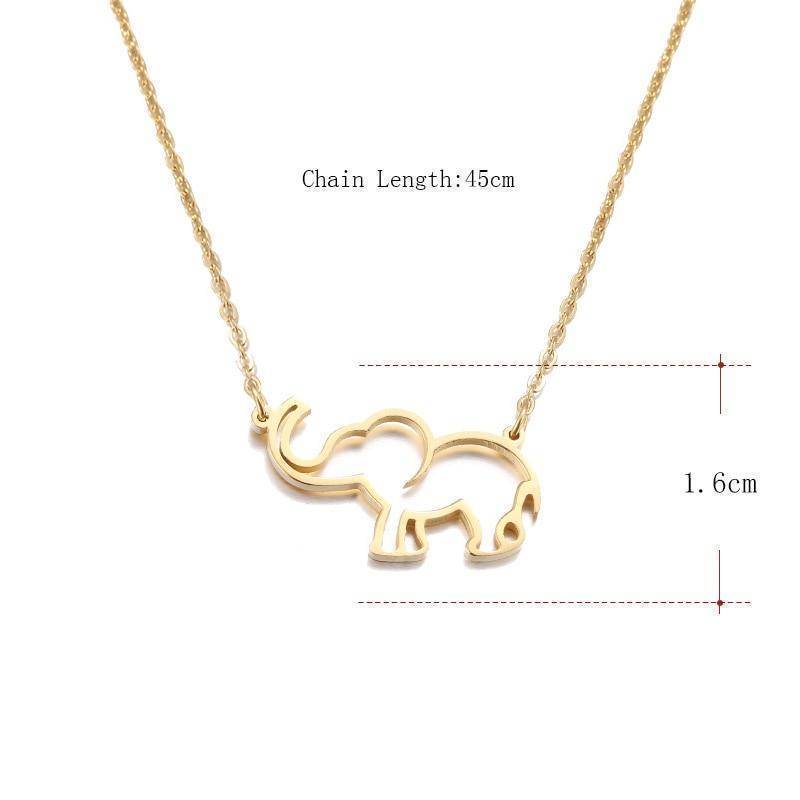Elephant Pendant Necklace