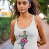 Image of Bharatanatyam Dancer Racerback Tank