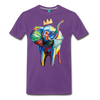 Image of Men's Premium T-Shirt - purple