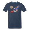 Image of My America Men's T-Shirt - navy