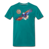 Image of My America Men's T-Shirt - teal